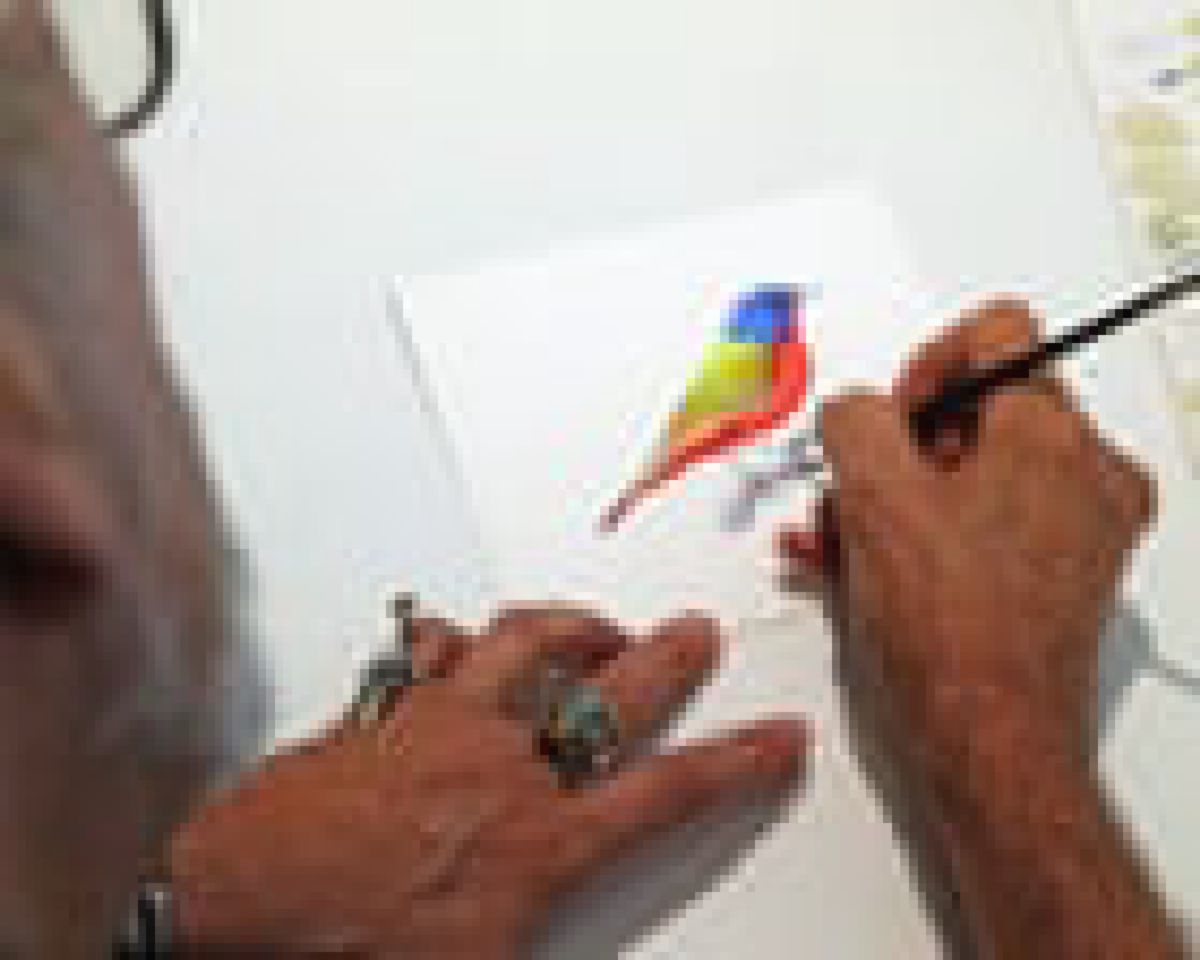 Keith Hansen Lukis 1.000 Burung Demi Aplikasi Flock