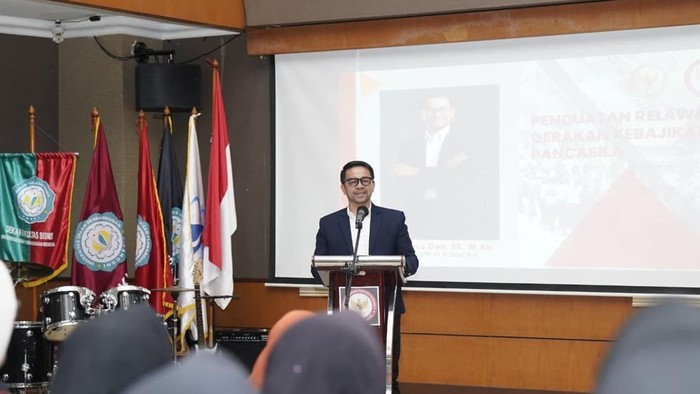 Marinus Gea Serukan Pengamalan Pancasila Lewat Relawan Kebajikan
