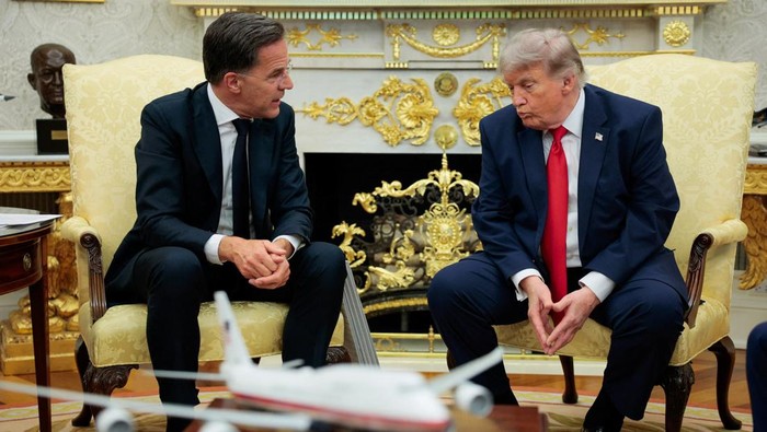 Potret Trump Bertemu Pemimpin NATO, Akui Frustrasi Karena Tidak Didukung Serang Iran