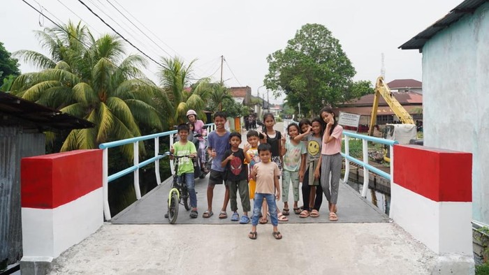 Polda Riau Tuntaskan 80 Jembatan di Hari Bhayangkara, Akan Diresmikan Kapolri
