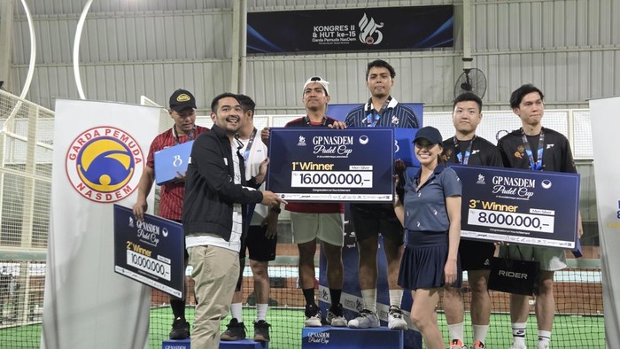 GP Nasdem Gelar Turnamen Padel, Strategi Lembut Dekati Gen Z Jelang Pemilu