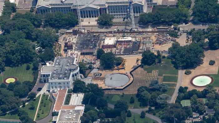 Trump Bangun Helipad Baru di South Lawn Gedung Putih, Dikebut demi Kunjungan Xi Jinping