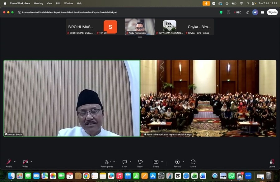 Mensos Bekali Kepala Sekolah Rakyat Jelang MPLS: Fokus Bangun Karakter dan Potensi Siswa