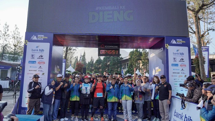 Dieng Caldera Race 2026 Sabet Rekor Peserta, 2.000 Pelari Jelajahi Keindahan Bersama bjb