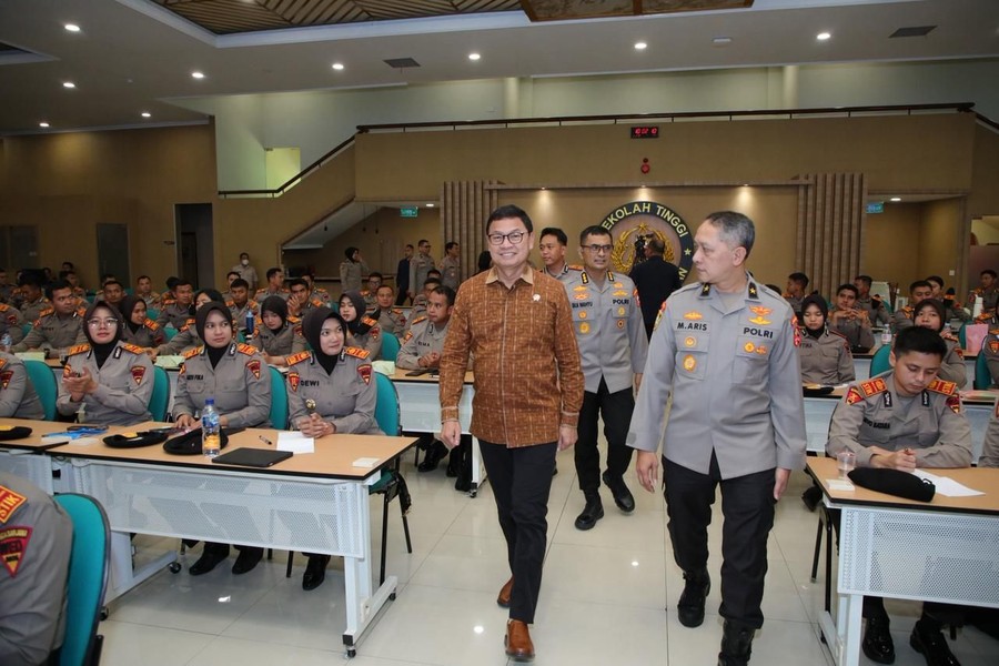 Kepala BPOM RI Paparkan Konsep Neuroleadership di STIK Lemdiklat Polri