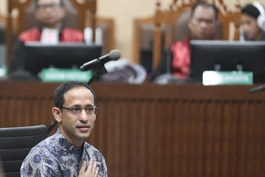 Nadiem Makarim Jalani Vonis Kasus Chromebook Hari Ini