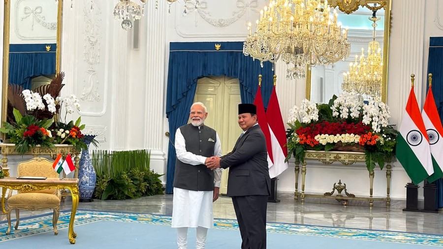 Prabowo dan PM India Sepakat Kerja Sama Atasi Terorisme hingga Teknologi Nuklir