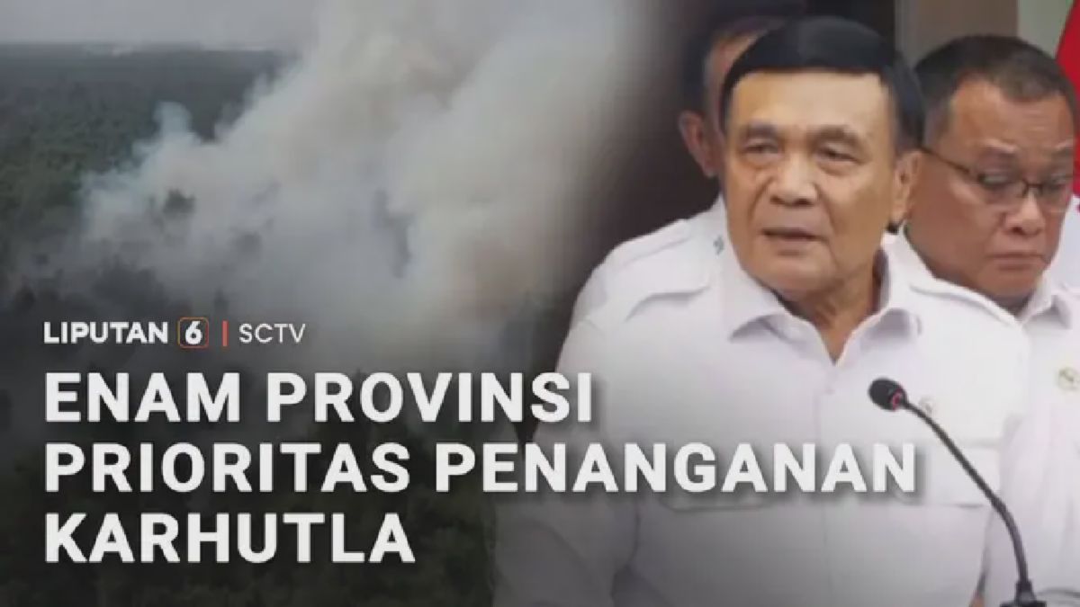KLHK — Enam Provinsi Ditetapkan Prioritas Penanganan Karhutla