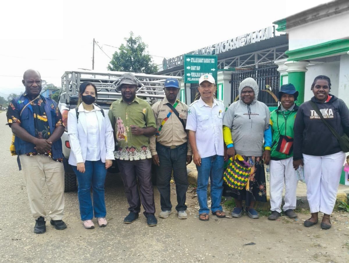 NABIRE, PAPUA TENGAH — Dinas Kesehatan (Dinkes) Provinsi Papua Tengah mengerahkan tim