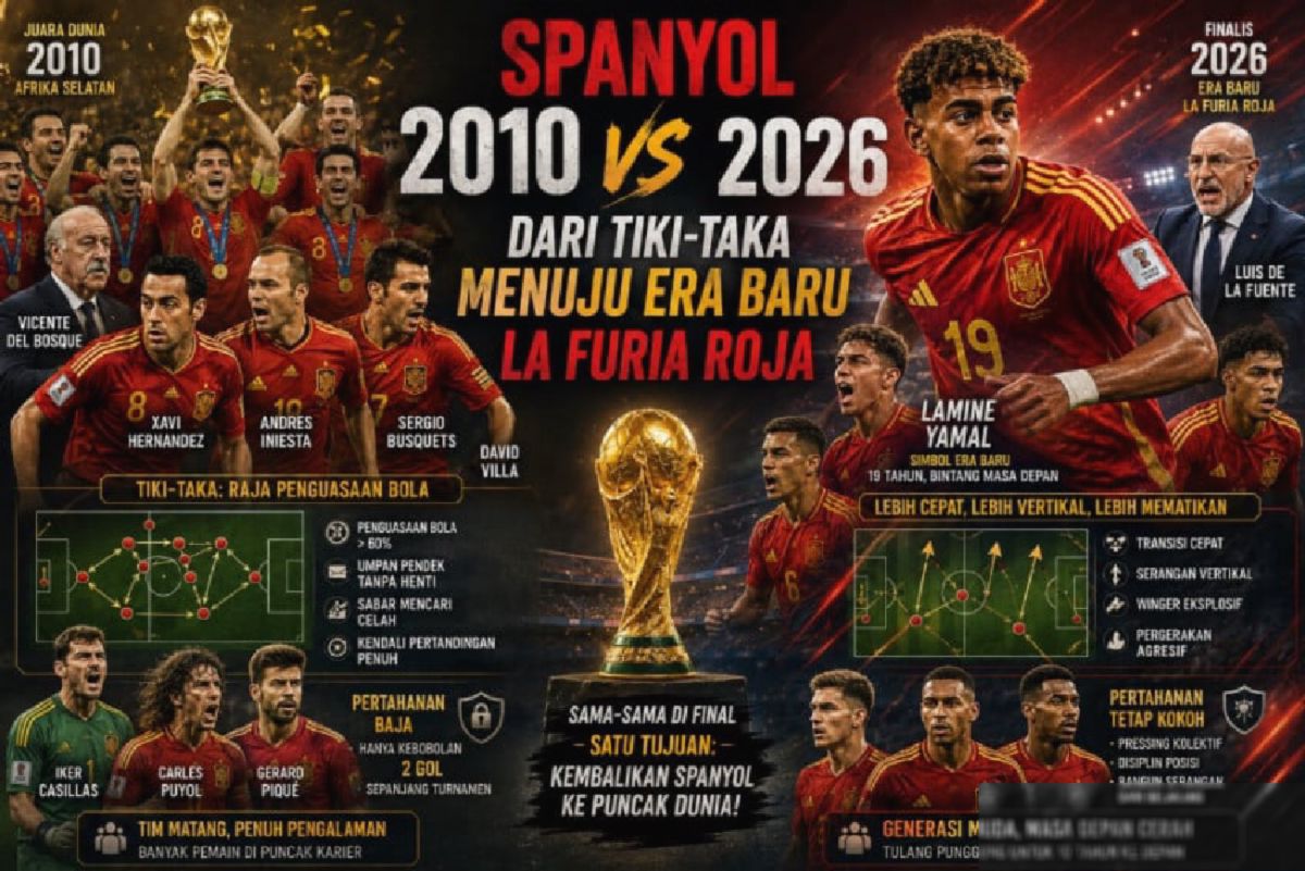 Spanyol 2026 Finalis Piala Dunia: Akhir Dominasi Tiki-Taka