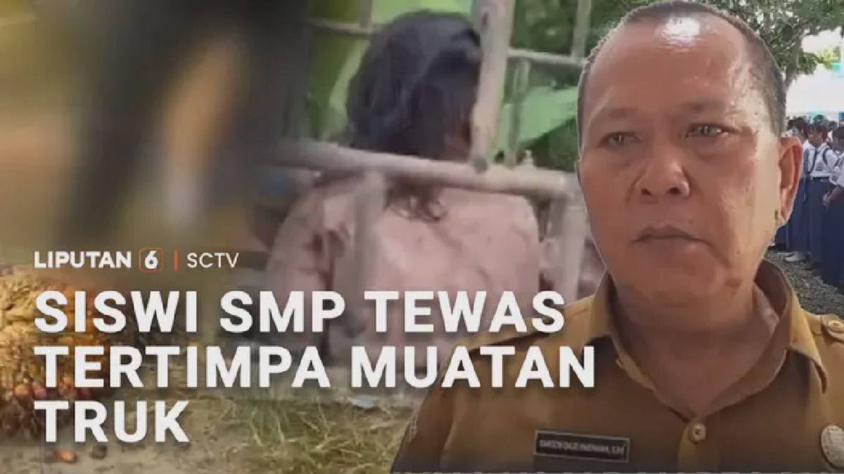[SUMUT] — Siswi Tewas Akibat Tertimpa Muatan Truk Sawit Terguling