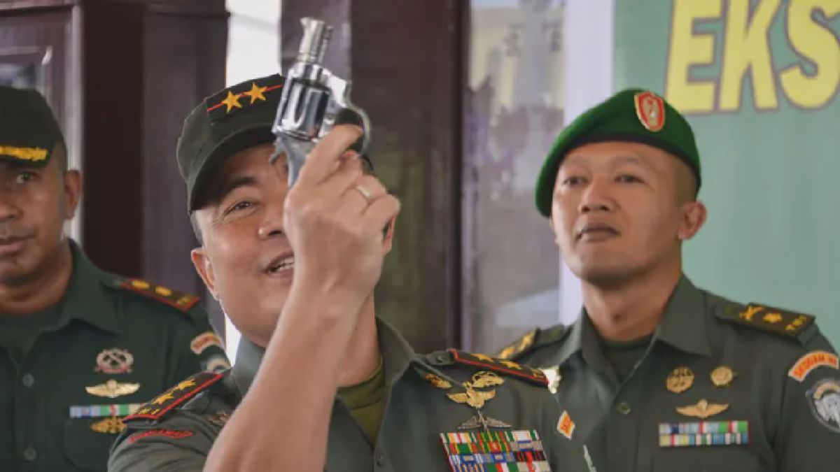 Kodam Iskandar Muda Terima Tiga Pucuk Senjata Eks Konflik Aceh