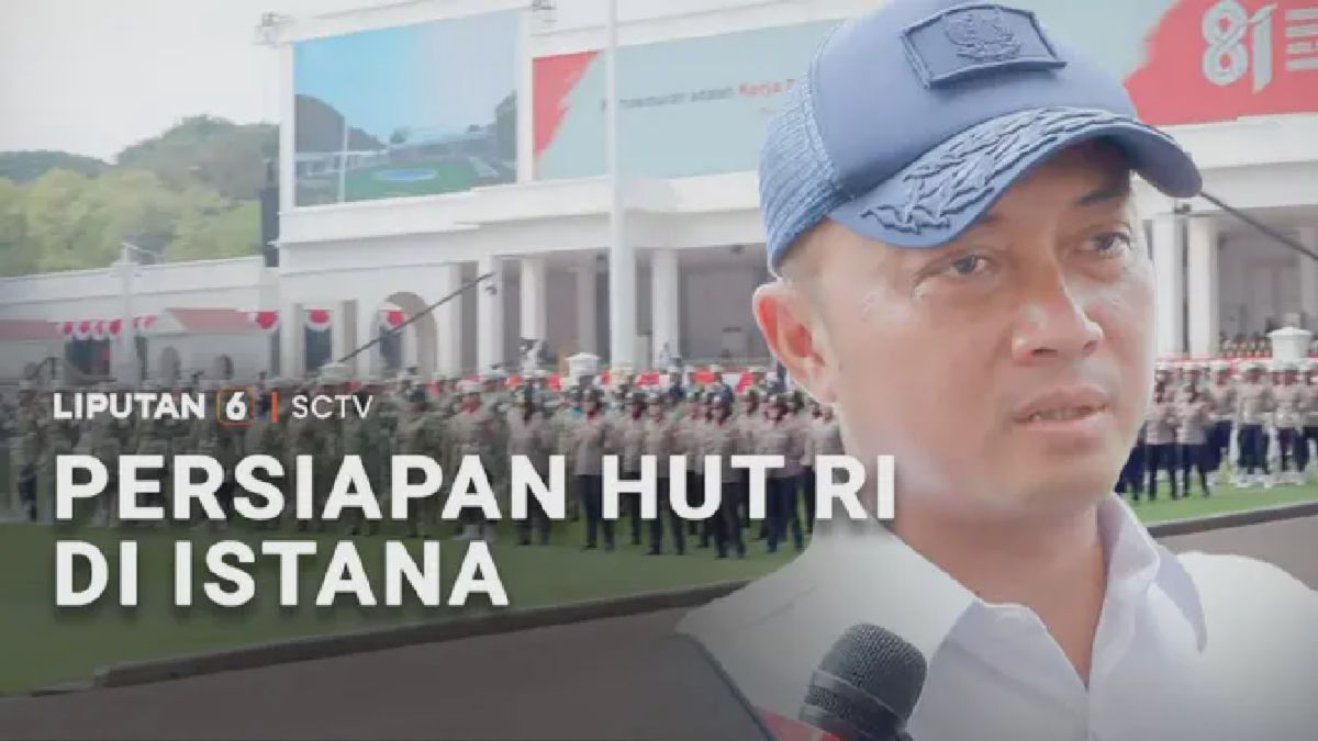 Istana Negara — Gladi Kotor Perdana Digelar Jelang HUT ke-81 RI