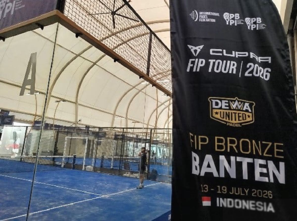 FIP Bronze Banten 2026 Digelar, 30 Negara Ikuti Turnamen Padel