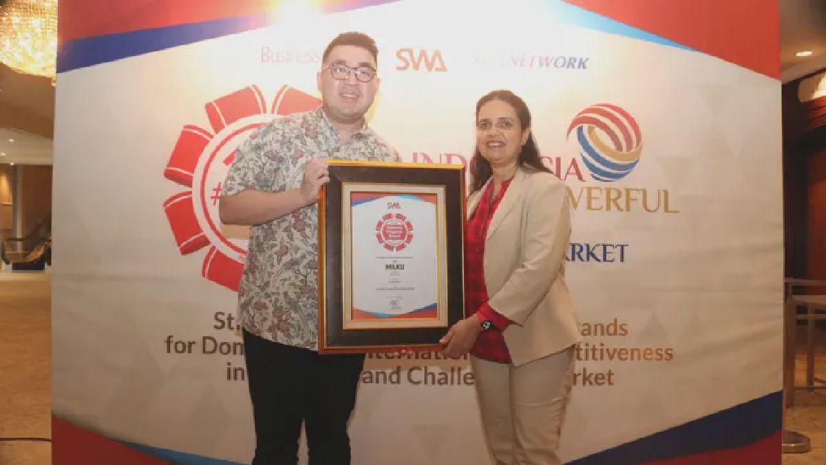 Jakarta — Merek susu lokal MILKU kembali mencatatkan pencapaian signifikan di kancah