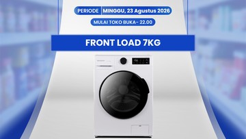 Diskon Gede Mesin Cuci Front Load di Transmart Full Day Sale